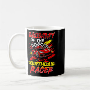 Caneca De Café Mamãe do Carro de Corrida de Aniversário Família F