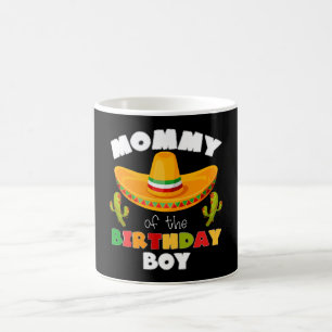 Caneca De Café Mamãe do Menino do Aniversário Cinco de Maio