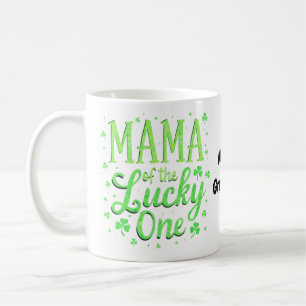 Caneca De Café Mamãe do Sortudo Primeiro Dia de São Patrício