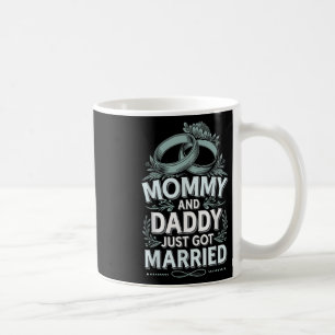 Caneca De Café Mamãe E Pai Acabaram De Se Casar _5