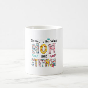 Caneca De Café Mamãe E Stepmama Aniversário