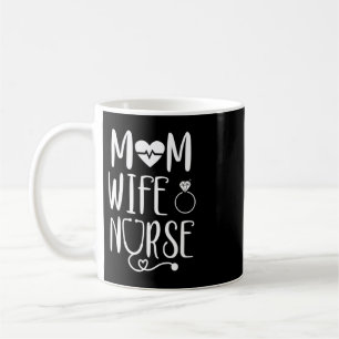 Caneca De Café Mamãe Enfermeira Mamãe Enfermeira Esposa apresen