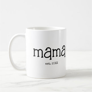 Caneca De Café Mamãe Estabeleceu Novo Presente de Mãe