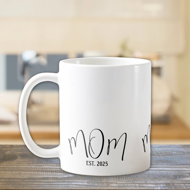 Caneca De Café Mamãe Estabeleceu Novo Presente Mãe (Criador carregado)