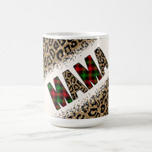 Caneca De Café Mamãe Feliz Natal Feliz Mãe mamãe de Natal Feliz
