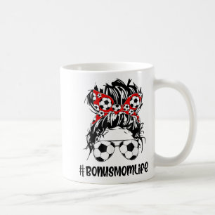 Caneca De Café Mamãe, Futebol Bônus Mãe Dia de as mães Mensagem B