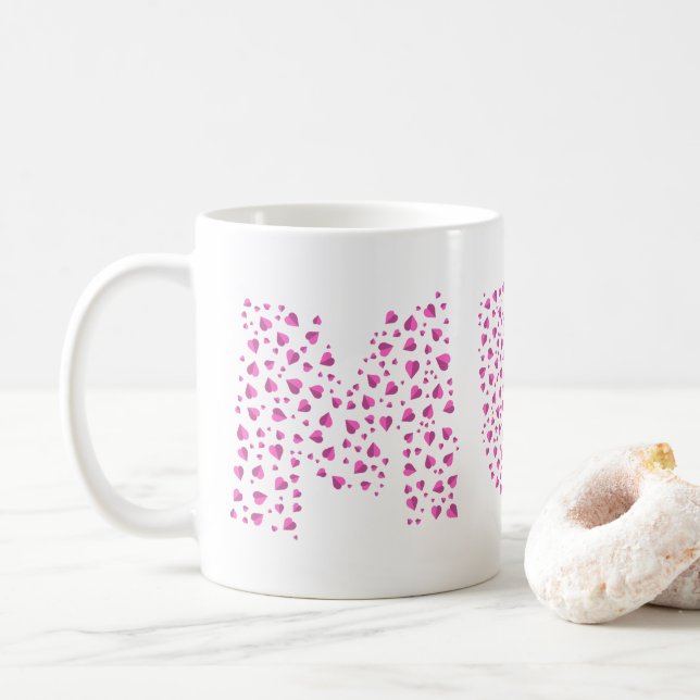 Caneca De Café Mamãe Mãe Moderna  (Com Donut)