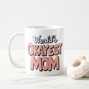 Caneca De Café Mamãe Mug, a mais bonita do mundo - Copa colorida