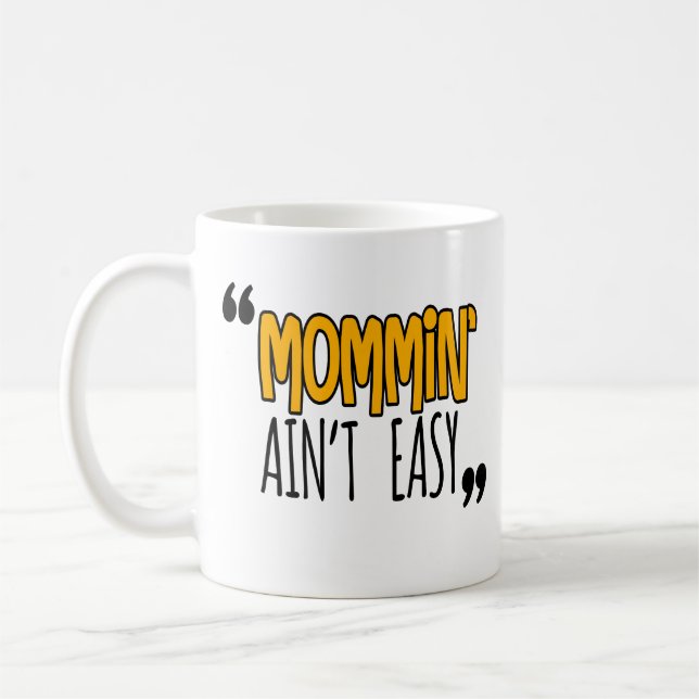 Caneca De Café Mamãe não é fácil (Esquerda)
