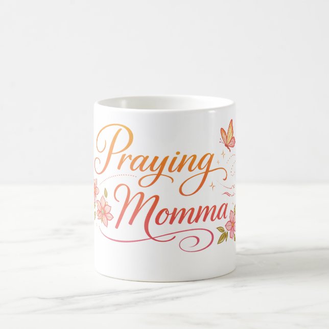 Caneca De Café Mamãe Orando (Centro)