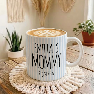 Caneca De Café Mamãe Papai | Novo Mamãe Papai Personalizado | Dia