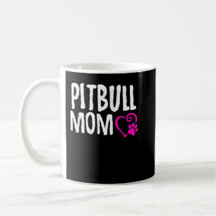 Caneca De Café Mamãe Pitbull, adoro o presente da camisa pitbull
