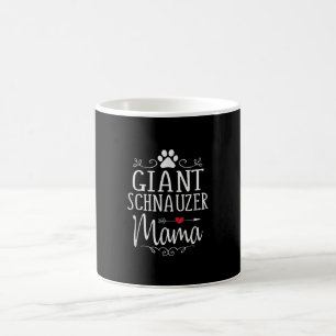 Caneca De Café mamãe schnauzer gigante - presente de amante engr