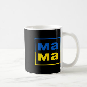 Caneca De Café Mamãe Ucraniana Mãe Bandeira Da Ucrânia Orgulhosa 