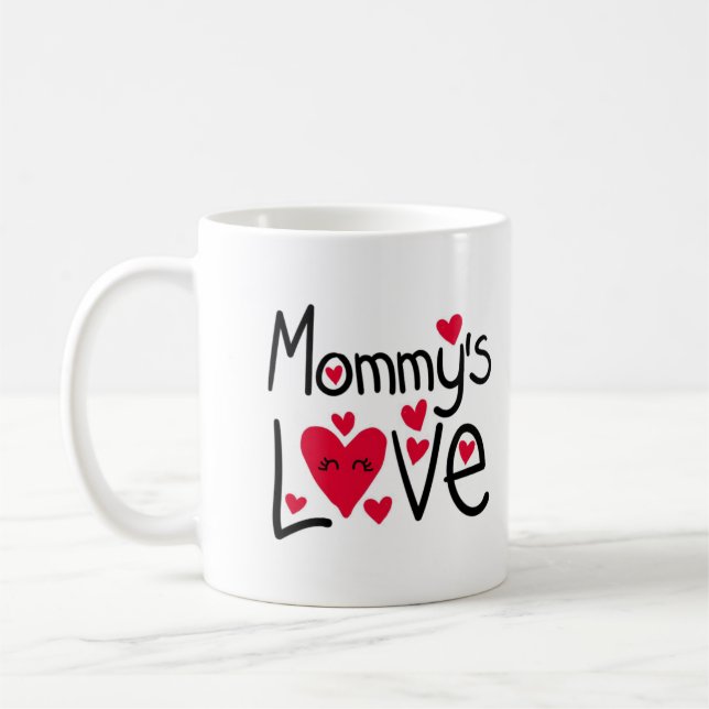 Caneca De Café Mamãe - Um presente doce e adorável (Esquerda)