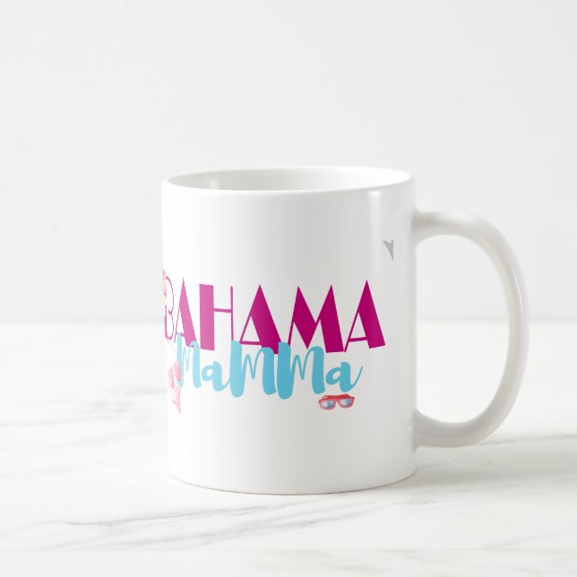 Caneca De Café Mamães de Bahama (Direita)