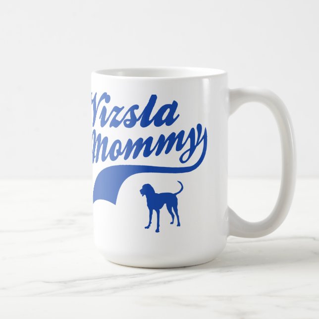 Caneca De Café Mamães de Vizsla (Direita)