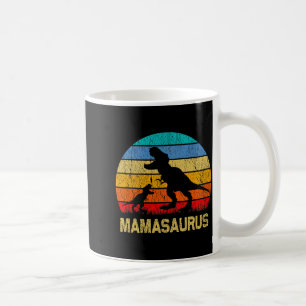 Caneca De Café Mamasaurus T Rex Dinossauro Mãe Saurus Família Cam