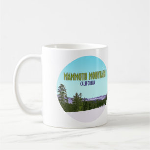 Caneca De Café Mammoth Mountain Resort California Vintage