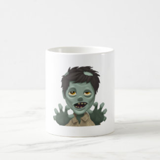 Caneca De Café Man Zombie - Emoji