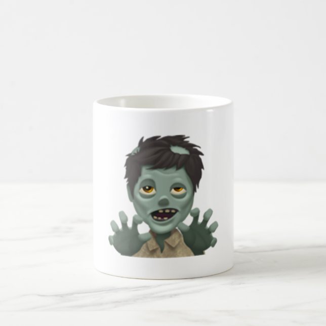 Caneca De Café Man Zombie - Emoji (Centro)