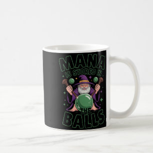 Caneca De Café Mana é armazenado no mago de fantasia humor rpg