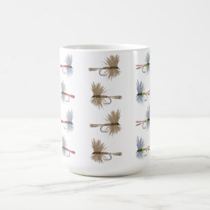 Caneca De Café Mananjos de pesca de mosca