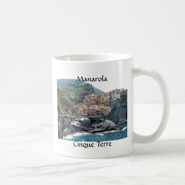 Caneca De Café Manarola Cinque Terre (Direita)