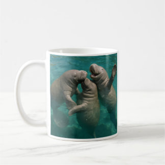 Caneca De Café Manatis Amorosos