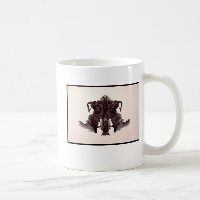Caneca De Café Mancha de tinta 4,0 de Rorschach (Direita)