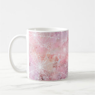 Caneca De Café Manchas brancas, brancas, cor-de-rosa