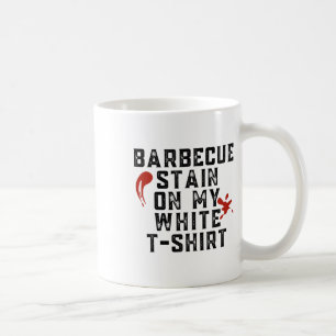 Caneca De Café Manchas de Byrbecue no Meu Branco 1