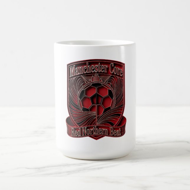 Caneca De Café Manchester Red Legacy, Premium Soccer City Gift (Centro)