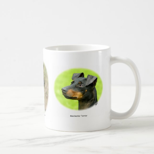 Caneca De Café Manchester Terrier (Direita)
