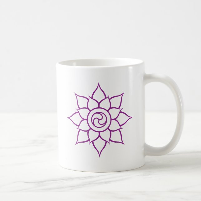 Caneca De Café Mandala (Direita)