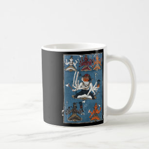 Caneca De Café Mandala de Meditação do Yoga Hindu Shiva