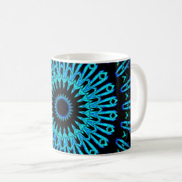 Caneca De Café Mandala do Espelho de Cristal 2