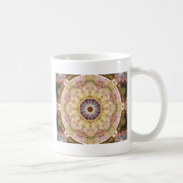 Caneca De Café Mandalas do coração da mudança 2, artigos do