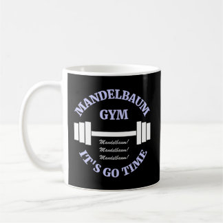 Caneca De Café Mandelbaum Gym Está Na Hora Do Passar