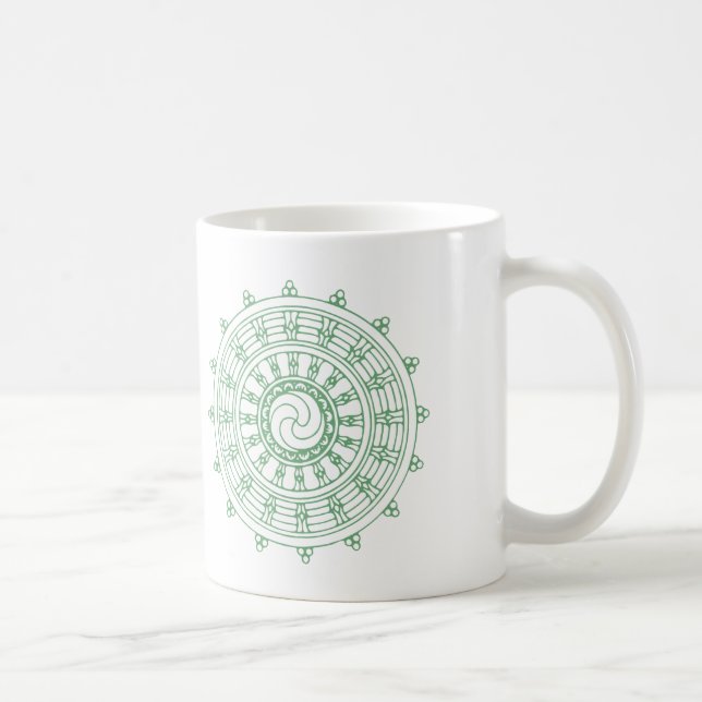Caneca De Café mandella green (Direita)