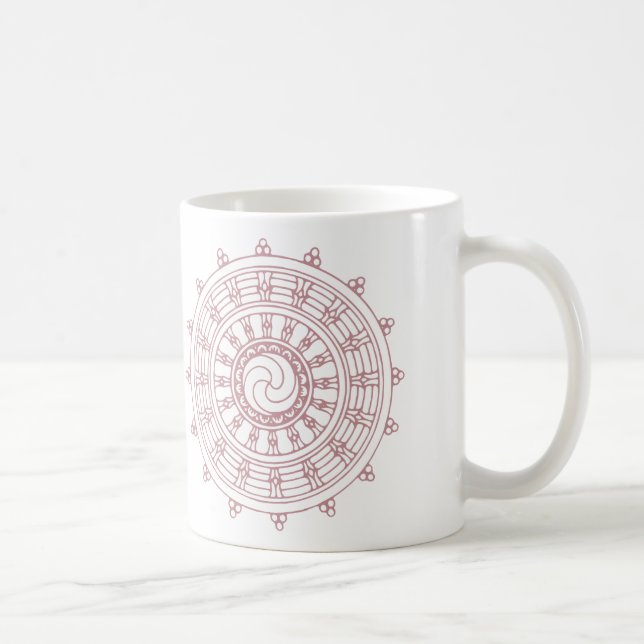 Caneca De Café mandella rosa (Direita)