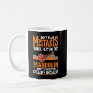 Caneca De Café Mandolin Lover - Decisões Criativas Mandolinistas