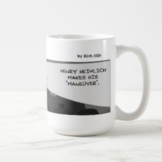 Caneca De Café Manejo de Data de Heimlich Engraçado