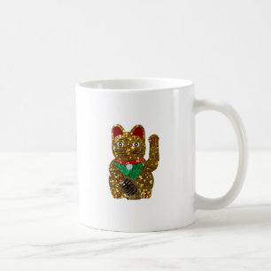 Caneca De Café maneki neko cat