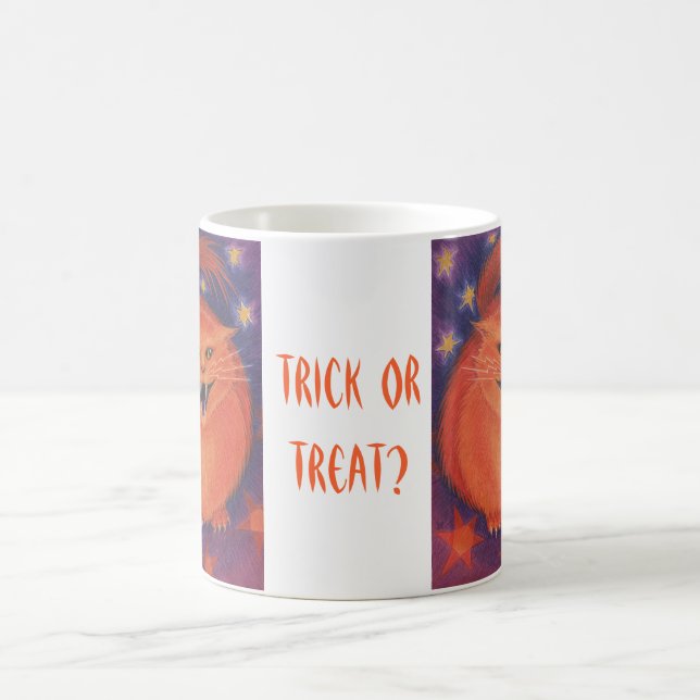 Caneca De Café Manga assustadora de "Trick or Tratat?" (Centro)