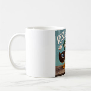 Caneca De Café Manhã Brilhante com Patos