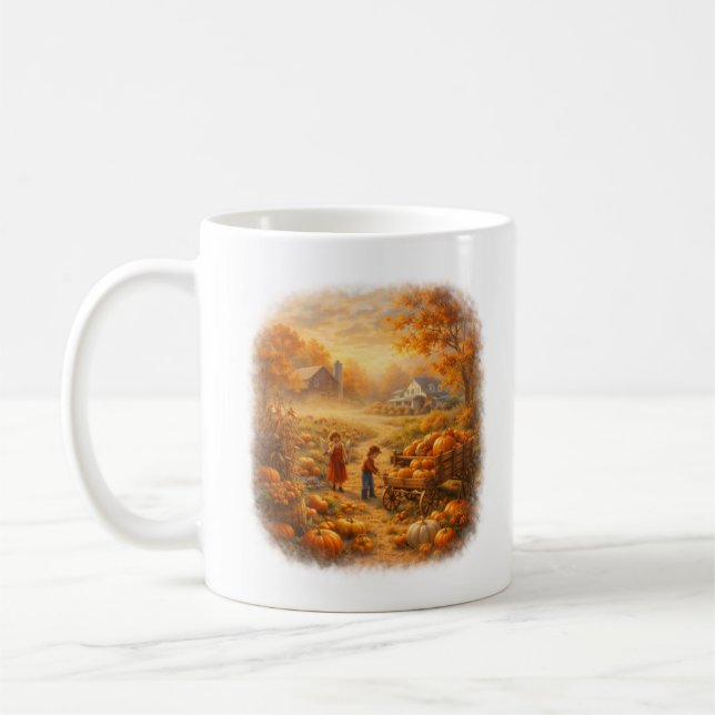 Caneca De Café Manhã de Pátio de Abóboras – Casa de Fazenda da Co (Esquerda)