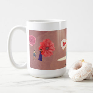 Caneca De Café Manhã Doce para Amantes