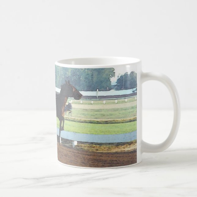 Caneca De Café Manhã em exercício - arnês de corrida (Direita)