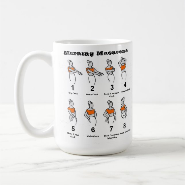 Caneca De Café Manhã Macarena Mug (Esquerda)